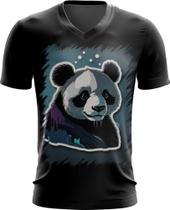 Camiseta Gola V Panda Com Roupa Estilosa 4 Camiseta Gola V Panda Com Roupa Estilosa 4