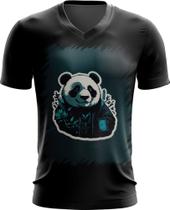 Camiseta Gola V Panda Com Roupa Estilosa 7