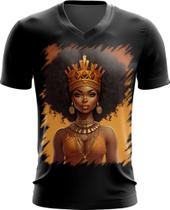 Camiseta Gola V Rainha Africana Queen Afric 2