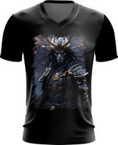 Camiseta Gola V Samurai Espectral Trevas Japão Era Edo 1