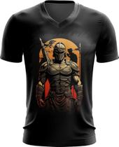 Camiseta Gola V Soldado Romano Império 24