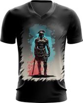 Camiseta Gola V Soldado Romano Império 5