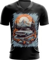 Camiseta Gola V Viagem na Floresta Retrô 7