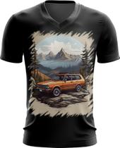 Camiseta Gola V Viagem na Floresta Retrô 8