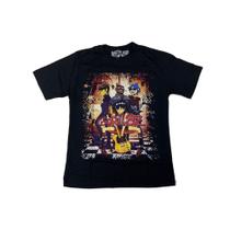 Camiseta Gorillaz Preta Blusa Plus Size Extra G1 Banda de Rock MR326 RC Camiseta Gorillaz Preta Blusa Plus Size Extra G1 Banda de Rock MR326 RC