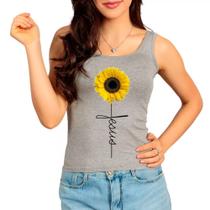 Camiseta gospel fé jesus moda camisa roupa feminina 03
