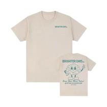 Camiseta Gráfica De Algodão Unissex Para O Verão - Brighter Days Ariana Grande Eternal Sunshine