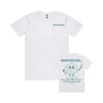 Camiseta Gráfica De Algodão Unissex Para O Verão - Brighter Days Ariana Grande Eternal Sunshine