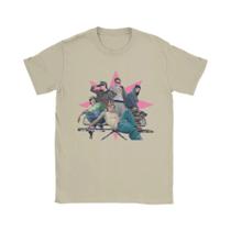 Camiseta Gráfica Unissex Cortis Band Kpop Hip Hop Em Algodão Com Manga Curta E Decote Redondo