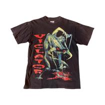 Camiseta Gráfica Unissex Preta Spawn Violator Com Design Retrô Manga Curta Verão 1997 Todd Mcfarlane Camiseta Gráfica Unissex Preta Spawn Violator Com Design Retrô Manga Curta Verão 1997 Todd Mcfarlane