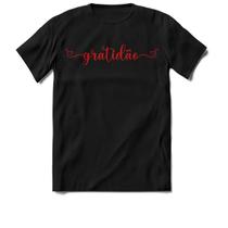 Camiseta Gratidão Feminina Tshirt Baby look Camiseta Gratidão Feminina Tshirt Baby look