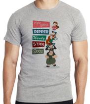 Camiseta Gravity Falls pilha nomes Blusa criança infantil juvenil adulto camisa tamanhos Camiseta Gravity Falls pilha nomes Blusa criança infantil juvenil adulto camisa tamanhos