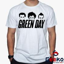 Camiseta Green Day 100% Algodão Punk Rock Geeko