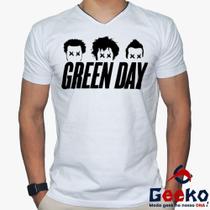 Camiseta Green Day 100% Algodão Punk Rock Geeko