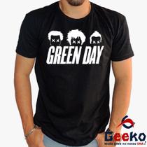 Camiseta Green Day 100% Algodão Punk Rock Geeko