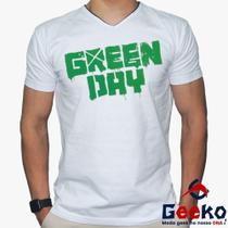 Camiseta Green Day 100% Algodão Punk Rock Geeko