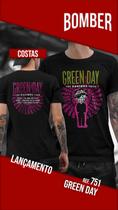 Camiseta Green Day Tour 2025 - 100% Algodão