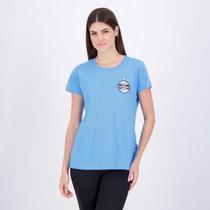 Camiseta Grêmio Básica Feminina Azul