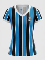 Camiseta Grêmio Feminina Tricolor 1983 - Licenciada Oficial - Betel Sport