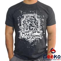 Camiseta Grifinória 100% Algodão Hogwarts Harry Potter Gryffindor Geeko Shirts 10