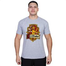 Camiseta Grifinoria Harry Potter Brasão Camisa Algodão