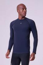 Camiseta Grit Bossa Manga Longa UV50 Masculino Authen Preto