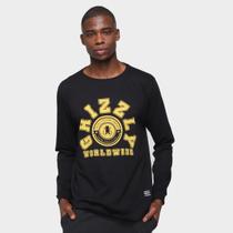 Camiseta Grizzly Homecoming Long Sleeve Manga Longa Masculina