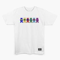 Camiseta grizzly hug a bear ss tee white