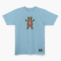 Camiseta grizzly inside out ss tee carolina blue