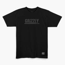 Camiseta grizzly mid stamp ss tee black