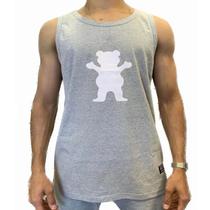 Camiseta Grizzly Og Bear Tank Cinza