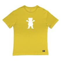 Camiseta Grizzly OG Bear Tee Masculina Amarelo Camiseta Grizzly OG Bear Tee Masculina Amarelo