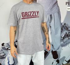 Camiseta grizzly og stamp tee - cinza