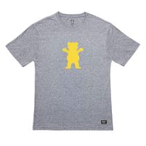 Camiseta grizzly original og bear tee cinza