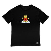 Camiseta Grizzly Peace Bear SM23 Masculina Preto Camiseta Grizzly Peace Bear SM23 Masculina Preto