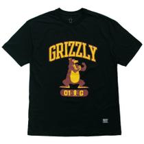 Camiseta Grizzly Put Em Up Preto