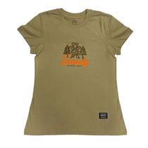 Camiseta Grizzly Windy Creek Girls Tee - Sand
