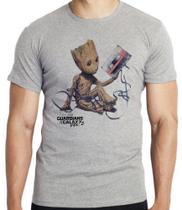 Camiseta Groot fita Blusa criança infantil juvenil adulto camisa tamanhos