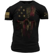 Camiseta Grunt Style American Reaper 2.0 para homens - preta