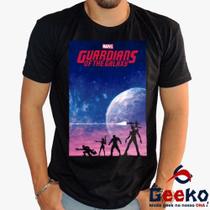 Camiseta Guardiões da Galáxia 100% Algodão Guardians of The Galaxy Geeko