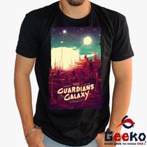 Camiseta Guardiões da Galáxia 100% Algodão Guardians of The Galaxy Geeko