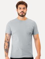Camiseta Guess Masculina Bordado Peito Azul Claro Camiseta Guess Masculina Bordado Peito Azul Claro