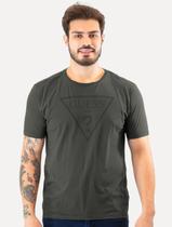 Camiseta Guess Masculina Classic Logo Print Grafite