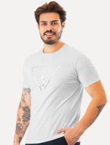 Camiseta Guess Masculina Foil Logo Print Branca Camiseta Guess Masculina Foil Logo Print Branca