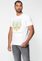 Camiseta Guess Silk Badminton Branco