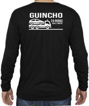 Camiseta Guincho Camisa Caminhão Manga Longa Trabalho Blusa
