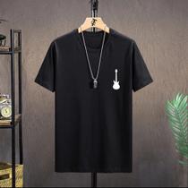 Camiseta Guitar Rock Unissex Guitarra Minimalis
