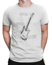 Camiseta Guitarra Projeto Camisa Rock Banda Unissex