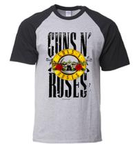 Camiseta Guns and RosesPLUS SIZE - Alternativo basico