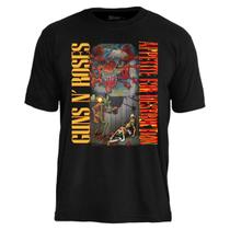Camiseta Guns N' Roses Appetite For Destruction Camiseta Guns N' Roses Appetite For Destruction